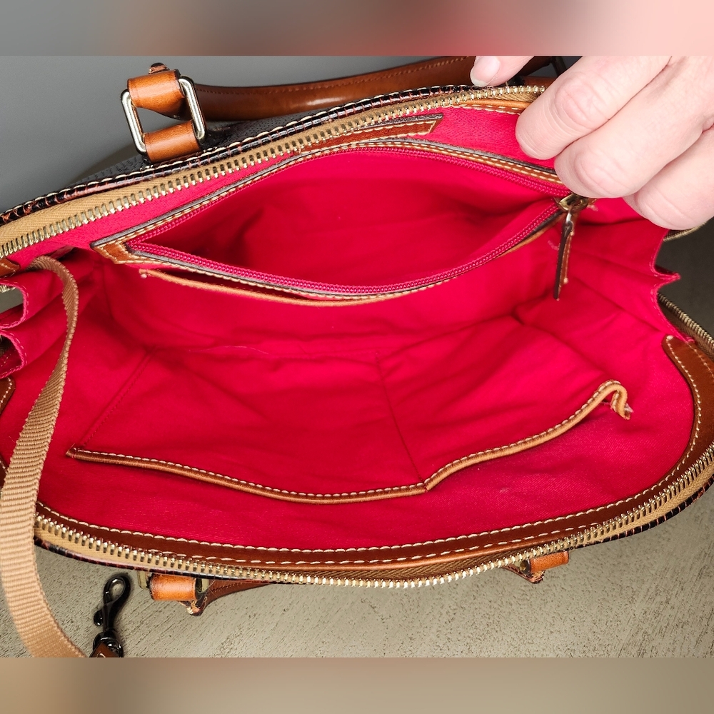 Dooney & Bourke PYTHON Dome Zip - image 7